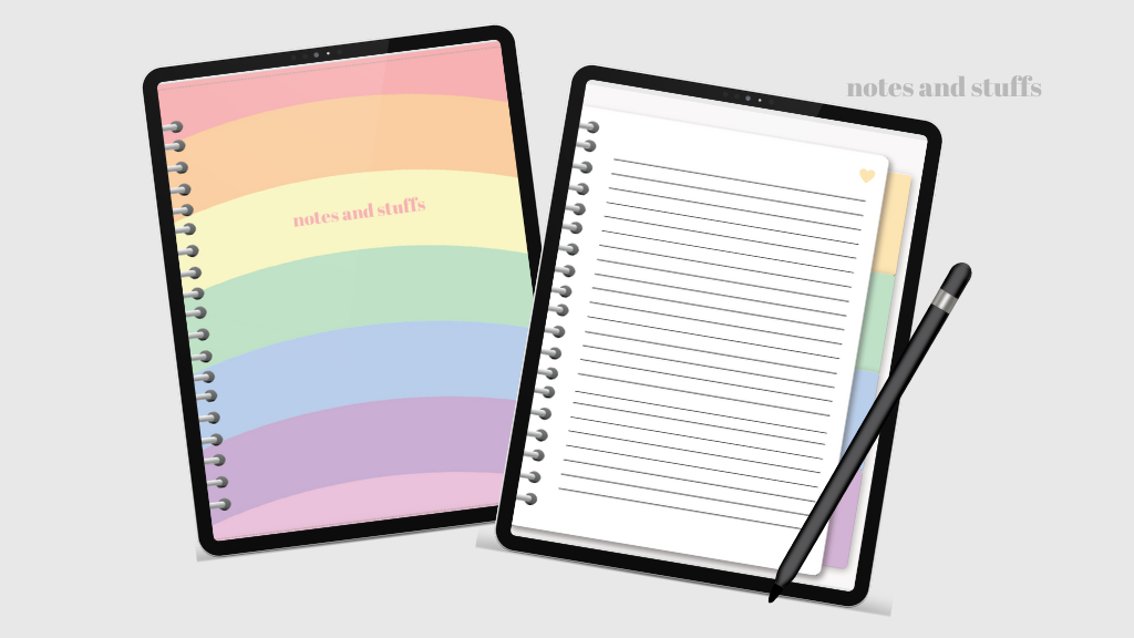 Produtos Digitais – planners e cadernos digitais para tablet