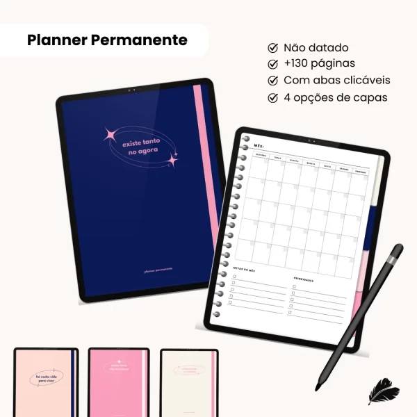 Planner permanente digital interativo