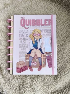 Caderno inteligente Harry Potter Luna Livegood The Quibbler