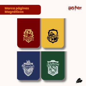 Marca páginas manéticos Harry Potter