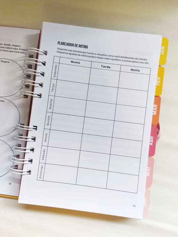 Planner 2026 Completo - Ferramentas de planejamento pessoal