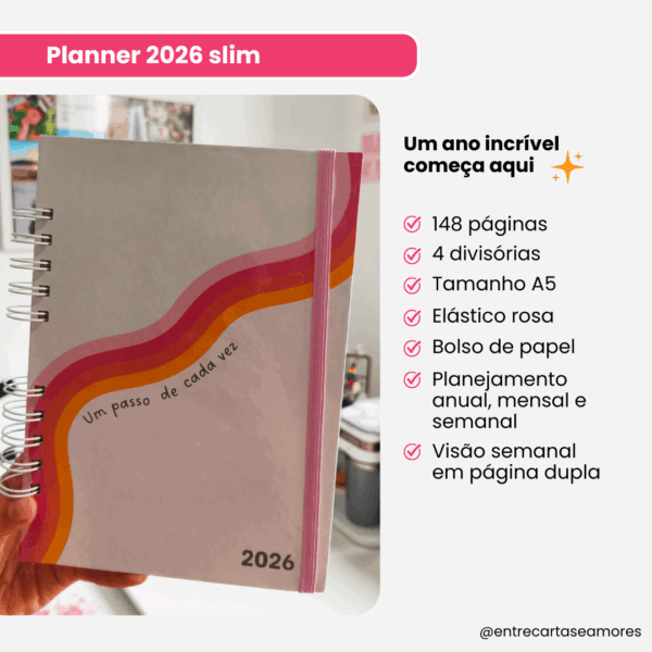 Planner 2026 slim