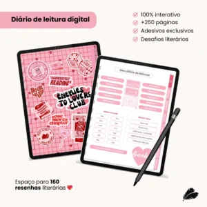 Diário de leitura digital interativo